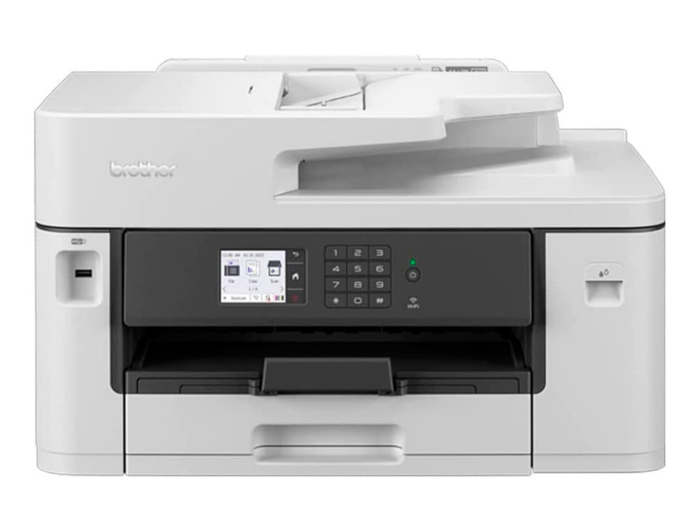 EQUIPO MULTIFUNCION BROTHER MFCJ5340DWE PROFESIONAL A4 / A3 COLOR TINTA 28PPM DUPLEX TACTIL WIFI BANDEJA 250 HOJAS