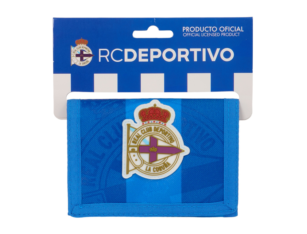 BILLETERA SAFTA DEPORTIVO DE LA CORUA 10X125X95 MM
