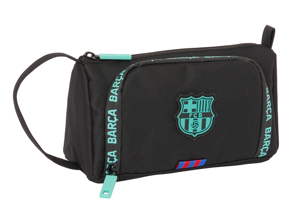 BOLSO ESCOLAR PORTATODO SAFTA CON BOLSILLO DESPLEGABLE VACIO F.C. BARCELONA 3 EQUIPACION 23/24 85X200X110