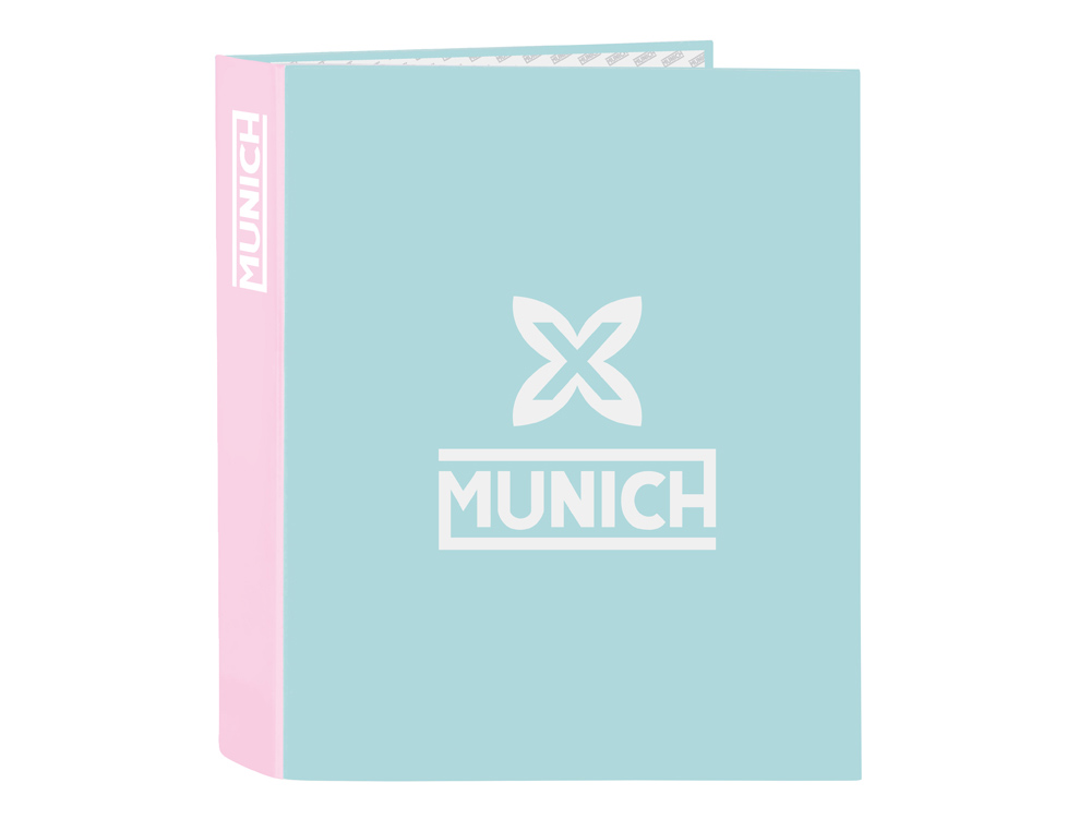 CARPETA SAFTA 4 ANILLAS LOMO ANCHO CARTON FOLIO MUNICH HEAVEN