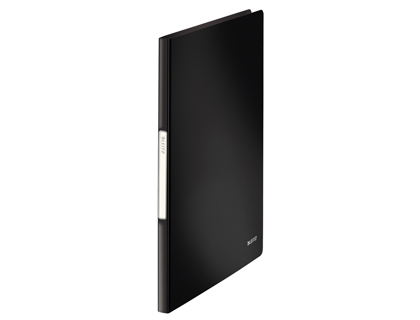 CARPETA LEITZ ESCAPARATE DIN A4 20 HOJAS POLIPROPILENO COLOR NEGRO
