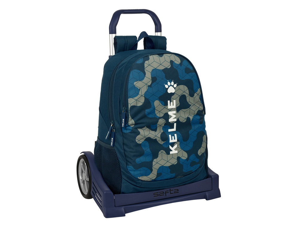 MOCHILA SAFTA MOD. 665 CON CARRO EVOLUTION KELME EPIC 440X320X160 MM