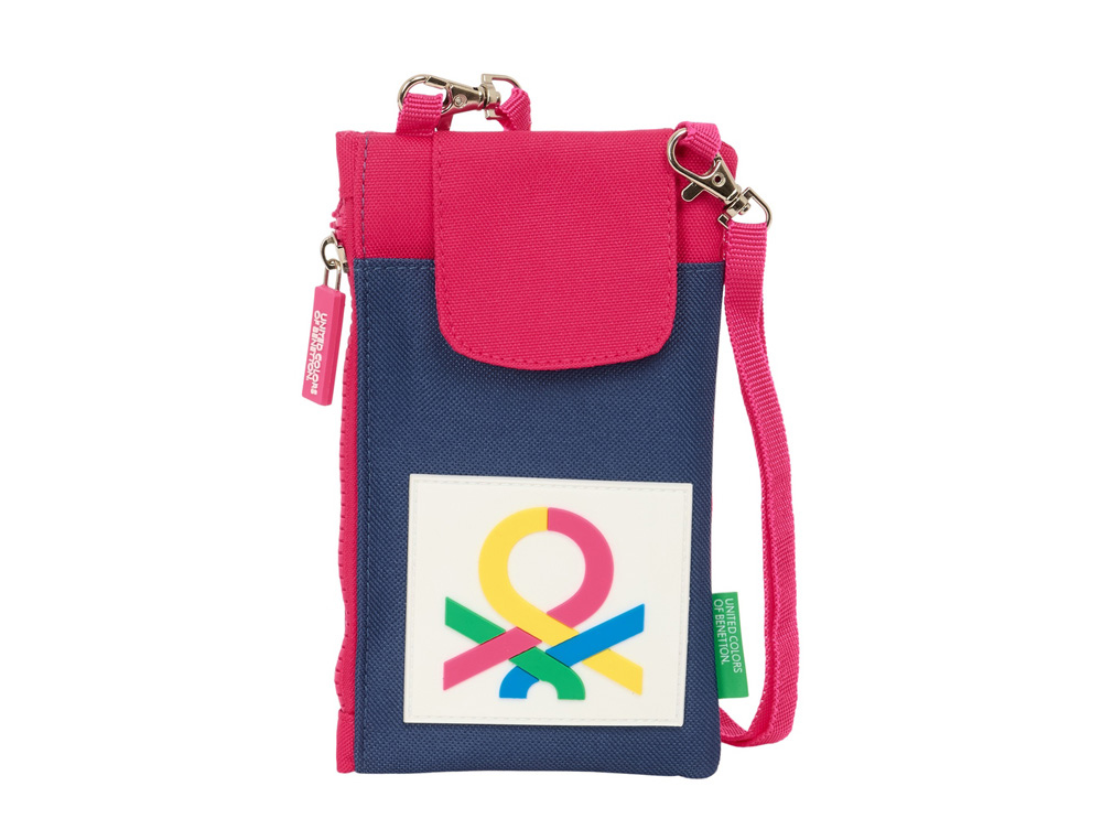MONEDERO PORTAMOVIL SAFTA BENETTON CHERRY 190X100 MM