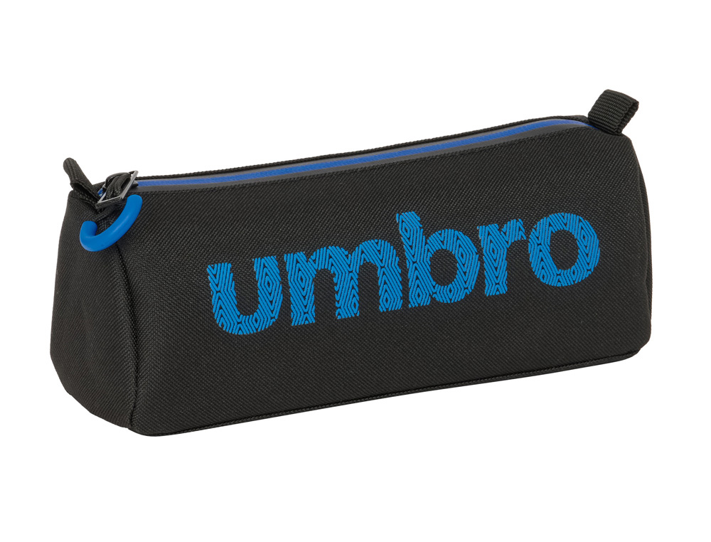 BOLSO ESCOLAR PORTATODO SAFTA UMBRO JET BLACK 80X210X70 MM