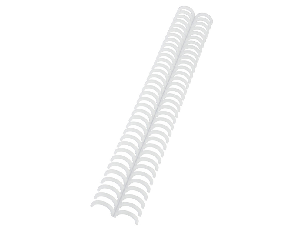 CANUTILLO GBC IBICLICK PLASTICO TRANSLUCIDO 16 MM CAJA DE 50 UNIDADES