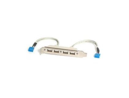 CABLES ORDENADOR / MOVILIDAD STARTECH CABEZAL BRACKET 4 PUERTOS USB 2.0