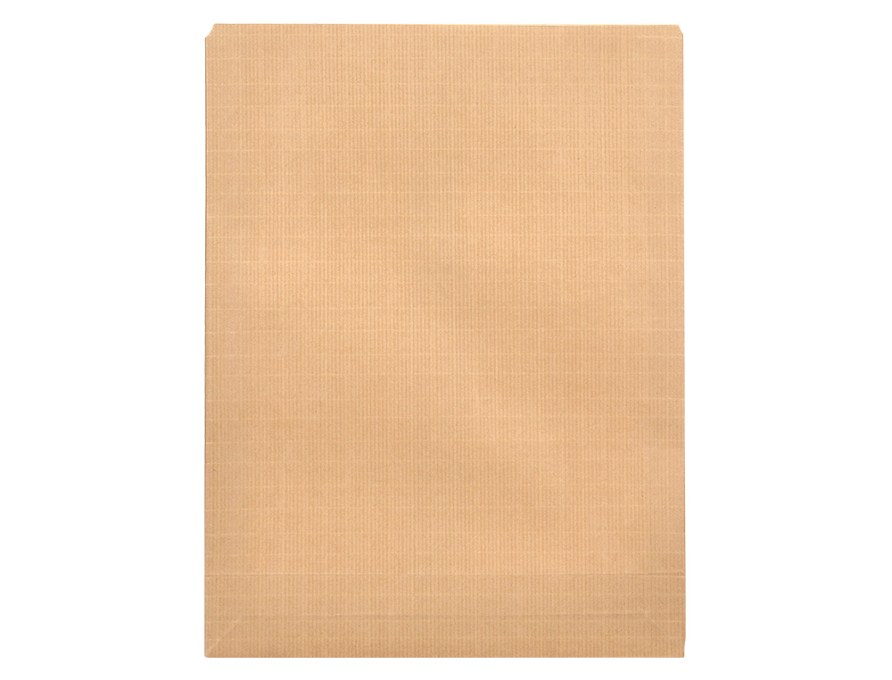 SOBRE LIDERPAPEL BOLSA FUELLE KRAFT 280X365X30MM SOLAPA TIRADE SILICONA PAPEL 120 GR CAJA DE 50 UNIDADES