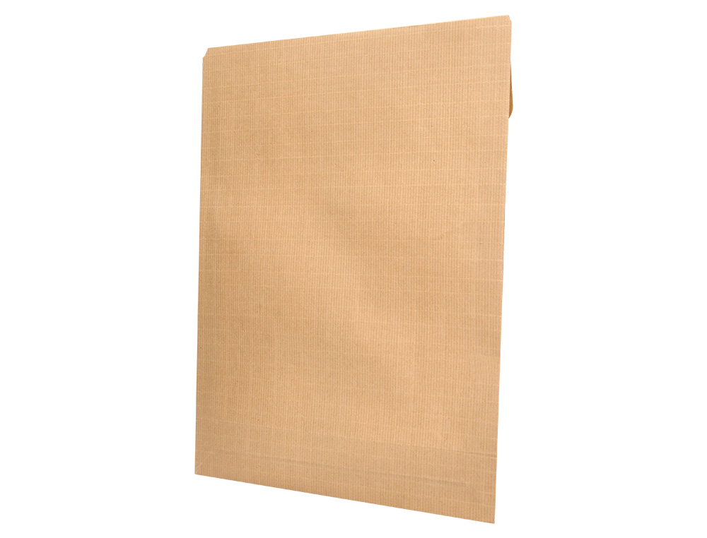 SOBRE LIDERPAPEL BOLSA FUELLE KRAFT 280X365X30MM SOLAPA TIRADE SILICONA PAPEL 120 GR CAJA DE 50 UNIDADES