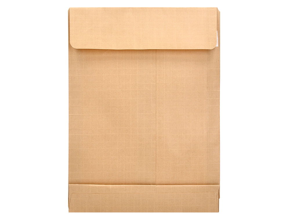 SOBRE LIDERPAPEL BOLSA FUELLE KRAFT 280X365X30MM SOLAPA TIRADE SILICONA PAPEL 120 GR CAJA DE 50 UNIDADES