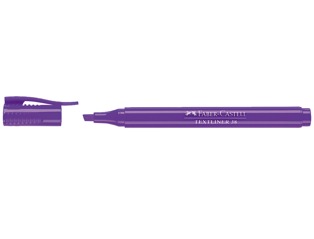 ROTULADOR FABER CASTELL FLUORESCENTE TEXTLINER 38 VIOLETA