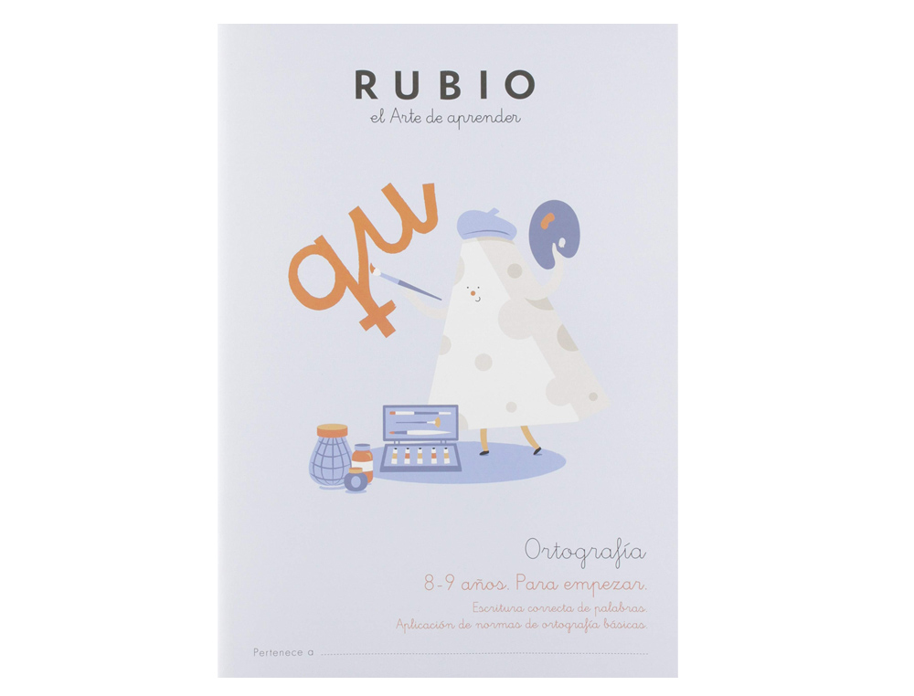 CUADERNO RUBIO ORTOGRAFIA 8-9 AÑOS PARA EMPEZAR