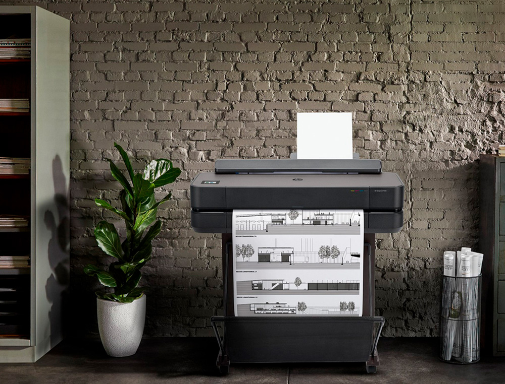 IMPRESORA HP DESIGNJET T650 24 PULGADAS BASE INTEGRADA 2400X1200 PPP TINTA COLOR 26 PPM 1GB DIN A1