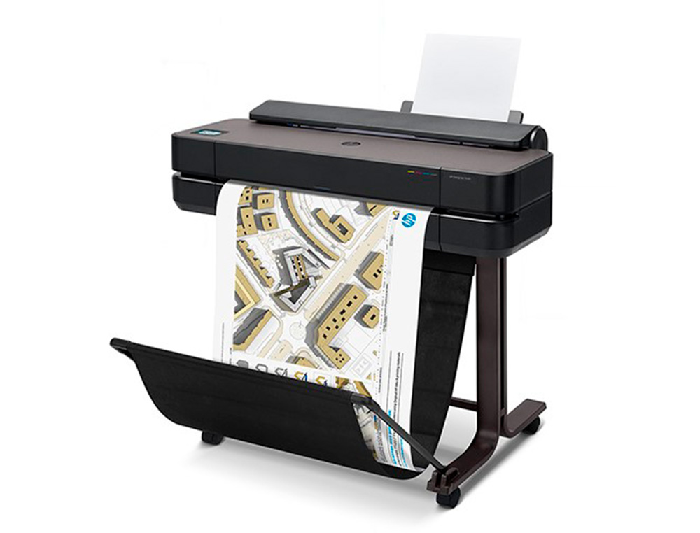 IMPRESORA HP DESIGNJET T650 24 PULGADAS BASE INTEGRADA 2400X1200 PPP TINTA COLOR 26 PPM 1GB DIN A1