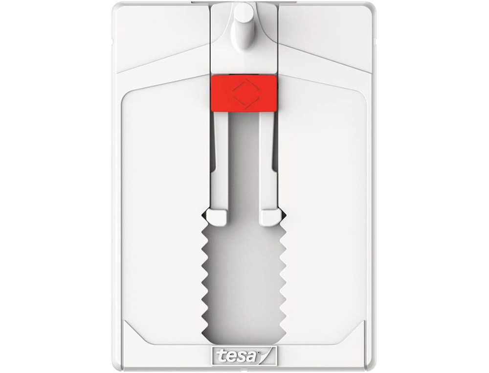 CLAVO AUTOADHESIVO TESA SUJECION HASTA 4 KG USO AZULEJOS REMOVIBLE BLISTER DE 2 UNIDADES