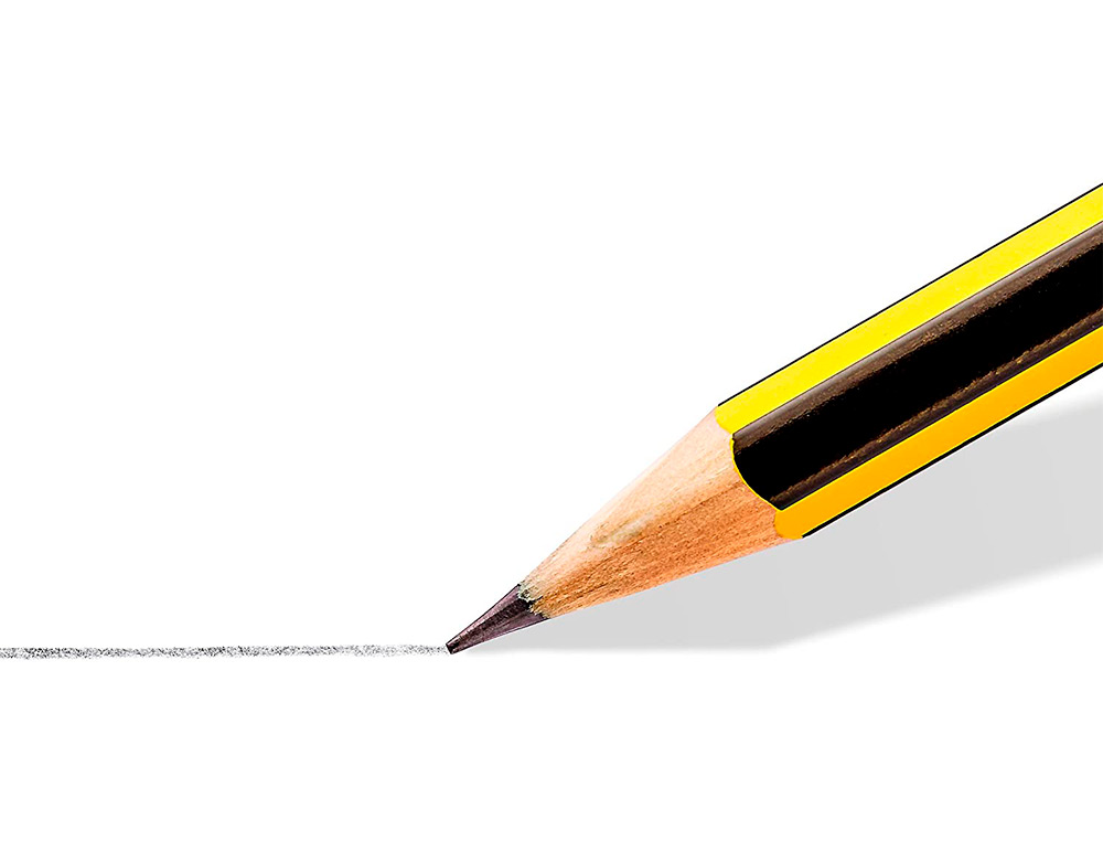 LAPICES DE GRAFITO STAEDTLER NORIS N.2 HB BLISTER DE 3 UNIDADES