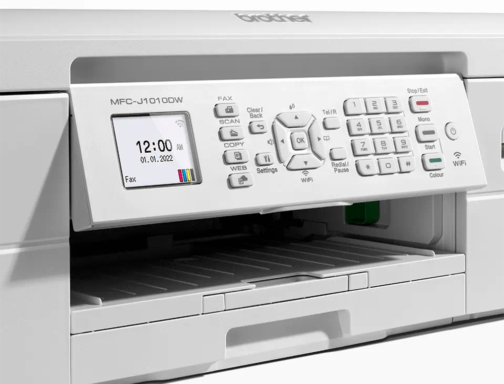 EQUIPO MULTIFUNCION BROTHER MFCJ1010DW DUPLEX 11,5 PPM NEGRO 4 PPM COLOR COPIADORA ESCANER IMPRESORA BANDEJA 150