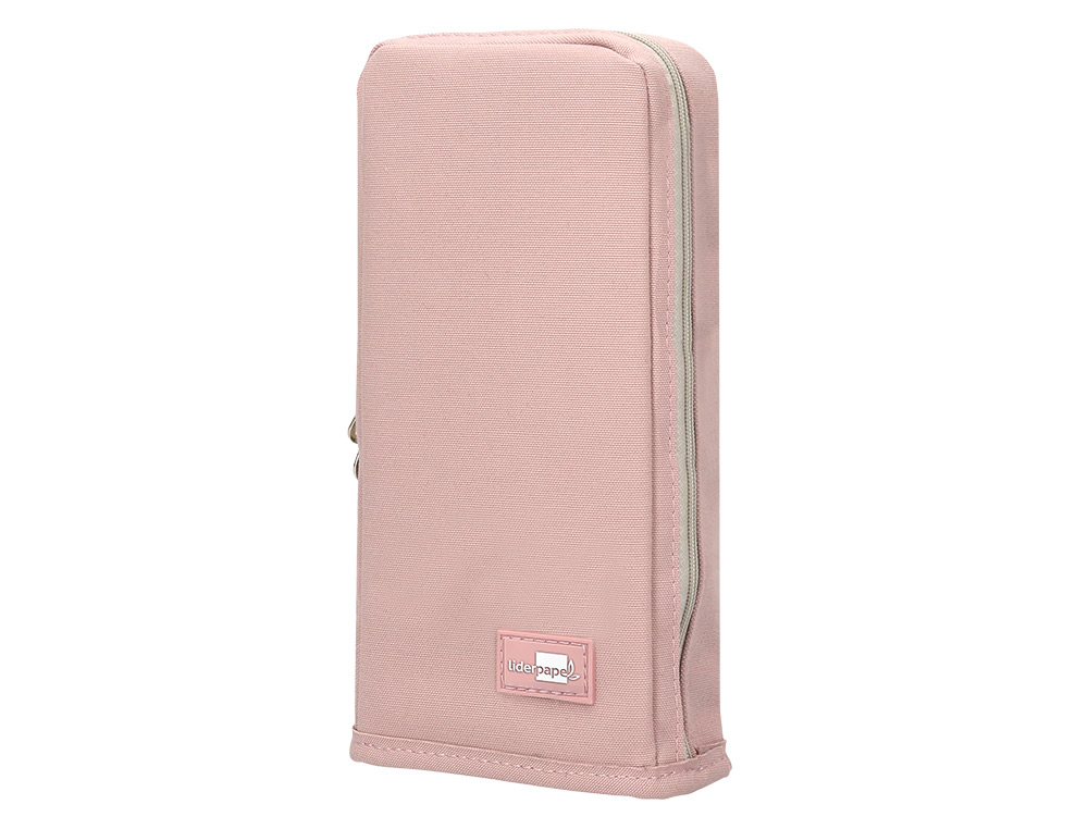ESTUCHE PORTATODO LIDERPAPEL VERTICAL 4 DEPARTAMENTOS IMAN PARA CONVERTIR EN CUBILETE