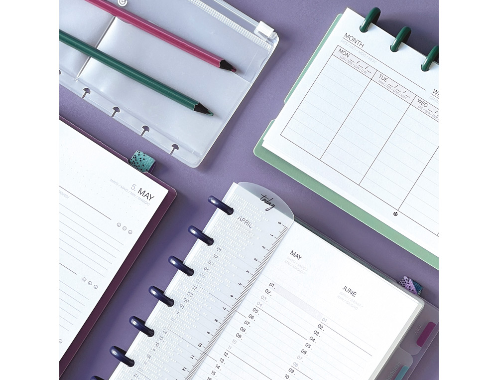 ESTUCHE CARCHIVO INGENIOX SLIM BAG MY PLANS PARA PLANIFICADOR TAMAO CHECK