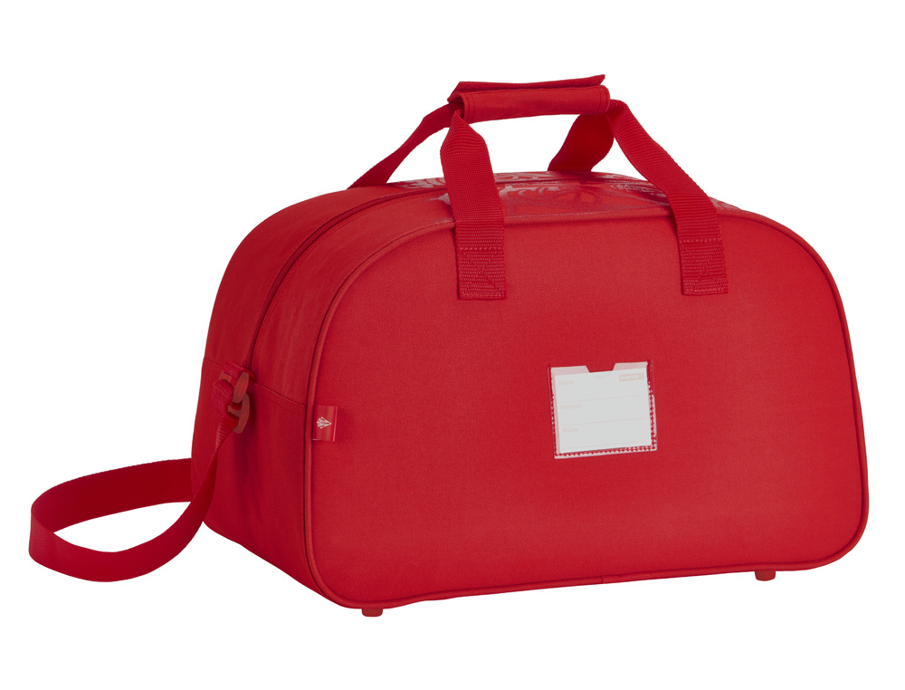 CARTERA ESCOLAR SAFTA SPORTING DE GIJON BOLSA DEPORTE 400X240X230 MM
