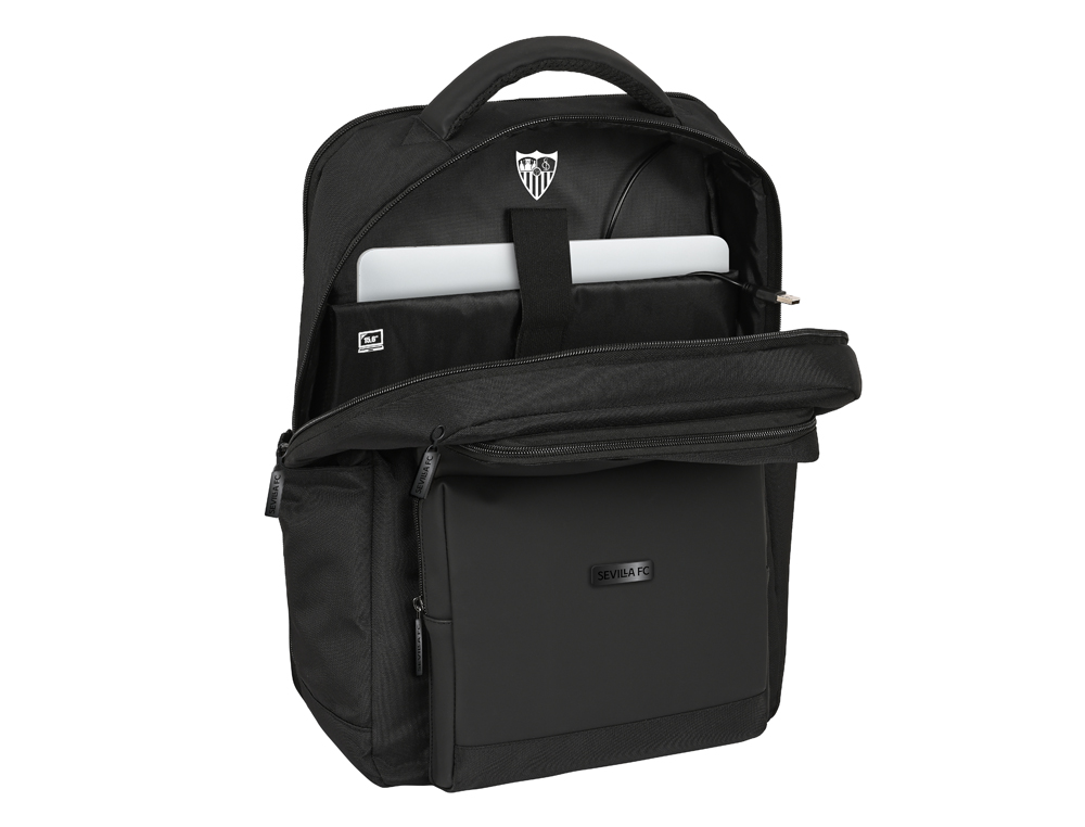CARTERA ESCOLAR SAFTA SEVILLA F.C. PREMIUM MOCHILA ORDENADOR 15,6