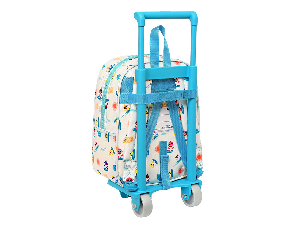 MOCHILA CON CARRO SAFTA BABY SHARK SURFING 100X220X270 MM