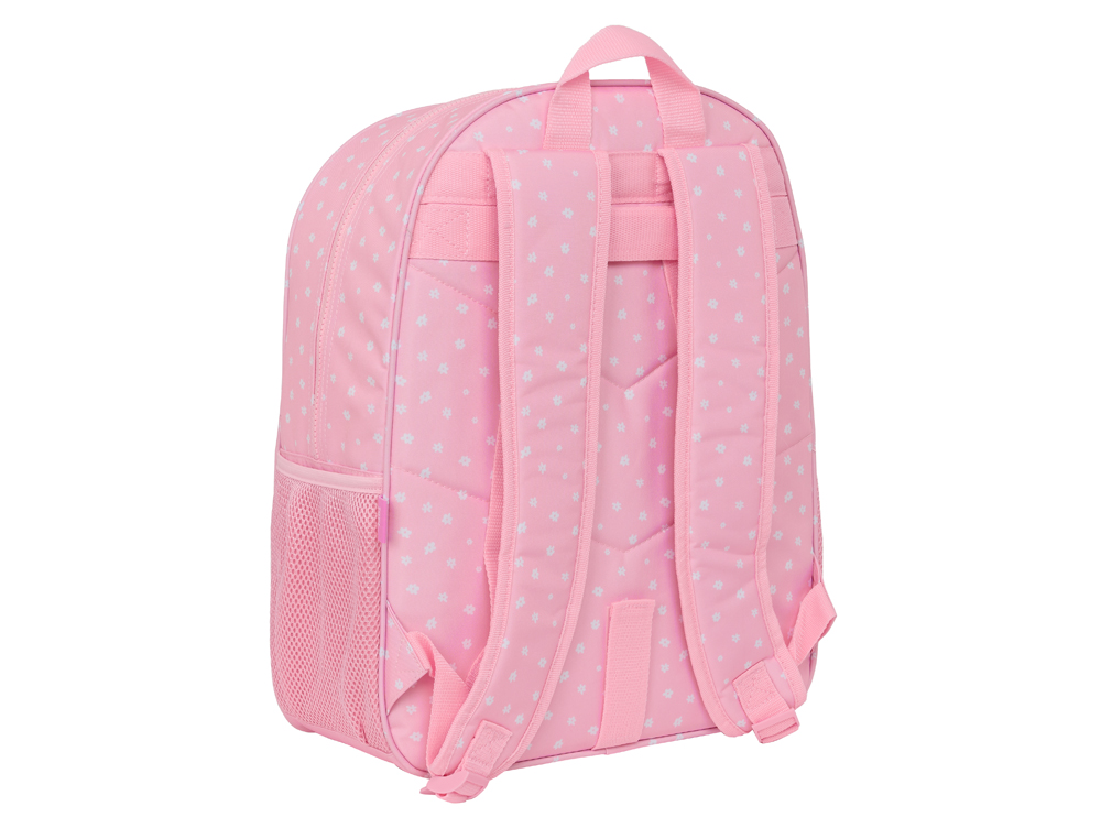 MOCHILA SAFTA ADAPTABLE A CARRO RECICLADO GLOWLAB KIDS SWEET HOME 140X330X420 MM
