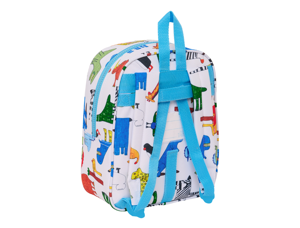 MOCHILA SAFTA GUARDERIA ADAPTABLE A CARRO INTERCAMBIABLE ALGO DE JAIME 100X220X270 MM