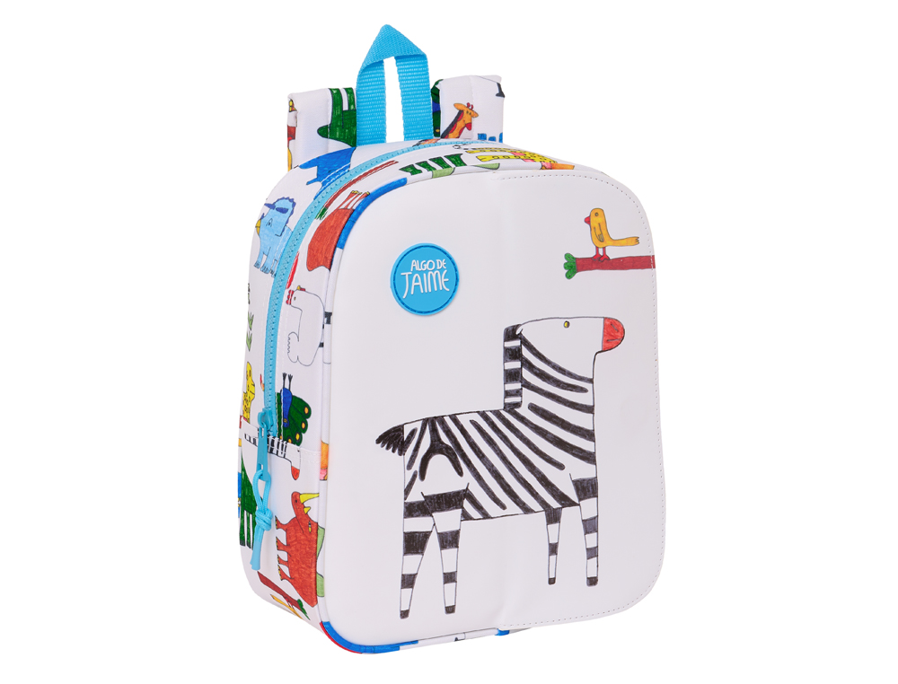 MOCHILA SAFTA GUARDERIA ADAPTABLE A CARRO INTERCAMBIABLE ALGO DE JAIME 100X220X270 MM