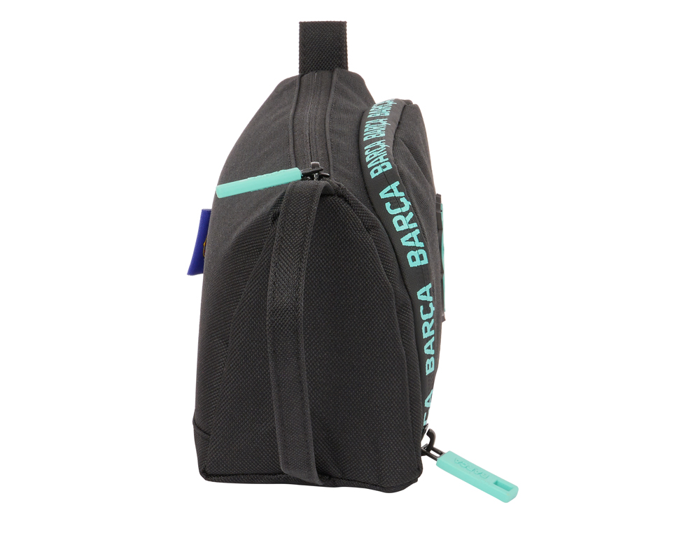 BOLSO ESCOLAR PORTATODO SAFTA CON BOLSILLO DESPLEGABLE VACIO F.C. BARCELONA 3 EQUIPACION 23/24 85X200X110