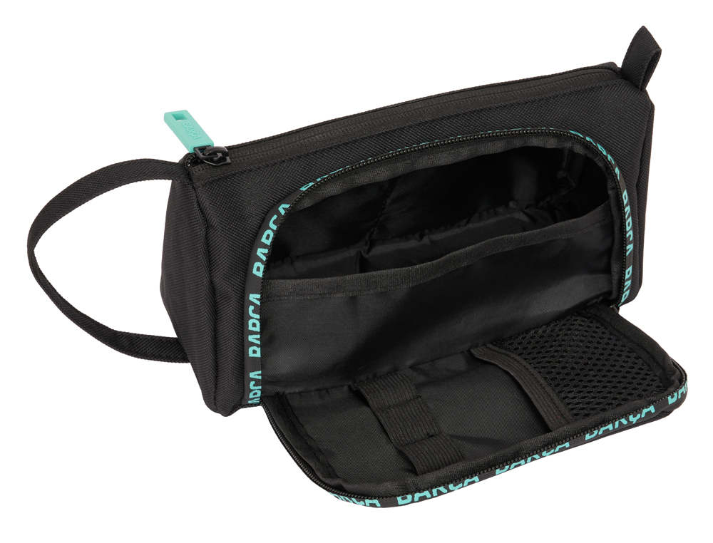 BOLSO ESCOLAR PORTATODO SAFTA CON BOLSILLO DESPLEGABLE VACIO F.C. BARCELONA 3 EQUIPACION 23/24 85X200X110