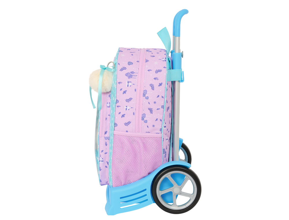MOCHILA SAFTA MOD. 180 CON CARRO EVOLUTION FROZEN II COOL DAYS 420X330X140 MM