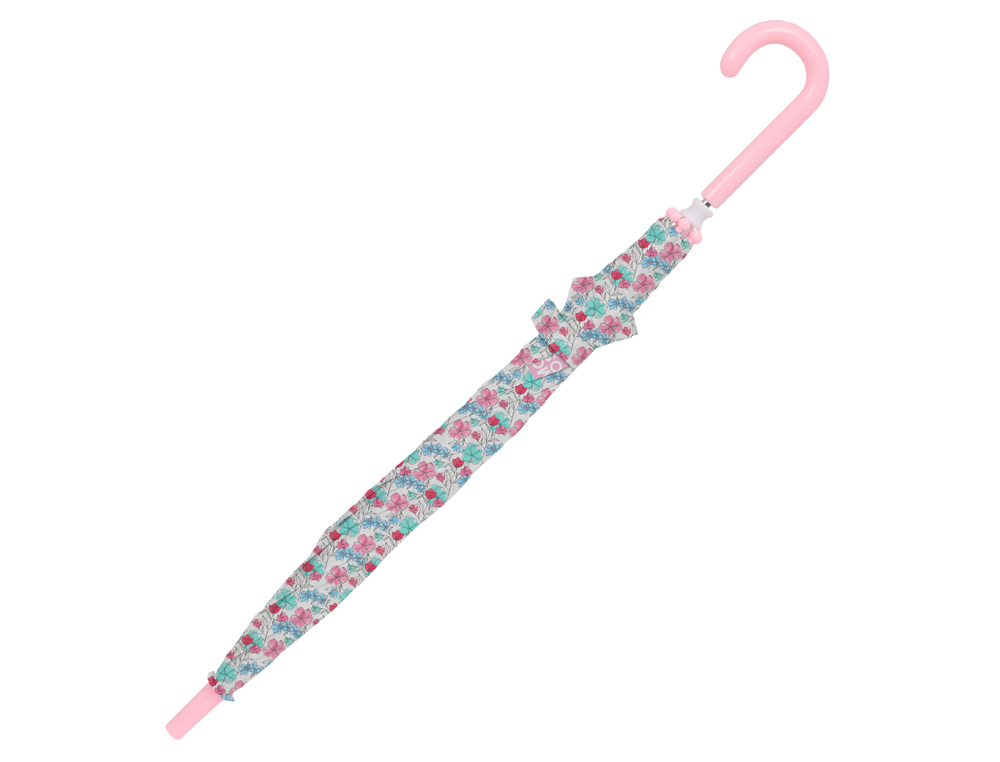 PARAGUAS MANUAL SAFTA 48 CM MOOS FLORESISTENTE