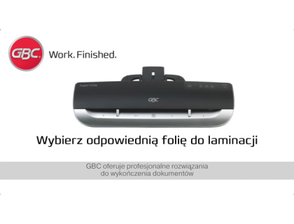 BOLSA DE PLASTIFICAR GBC DIN A5 2X125 MICRAS CAJA DE 100 UNIDADES