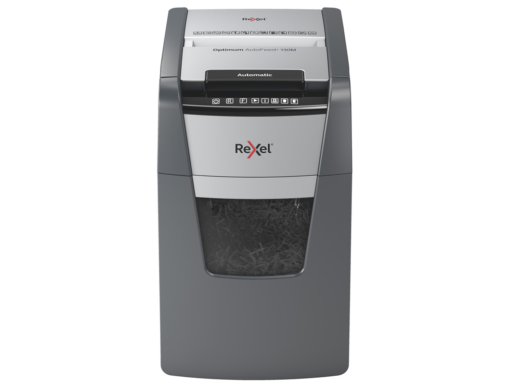 DESTRUCTORA DE DOCUMENTOS REXEL OPTIMUM AUTO+ 130M EU NEGRO