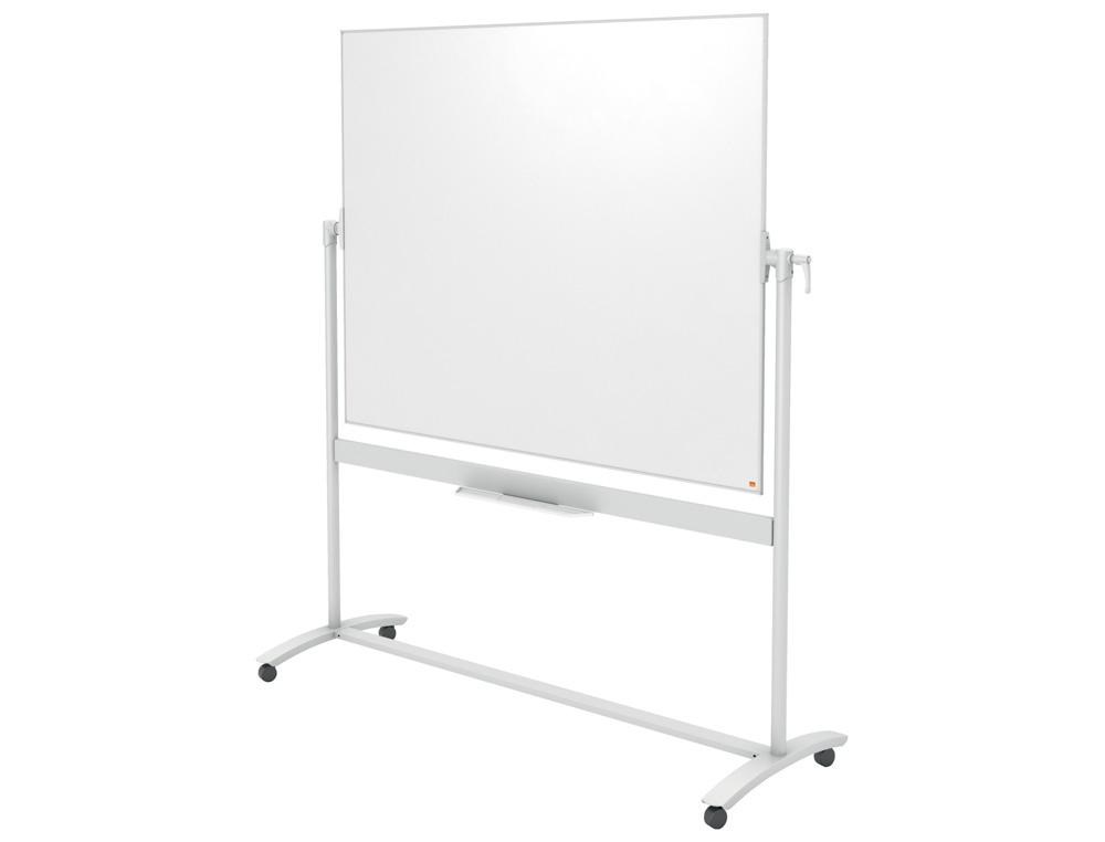 PIZARRA BLANCA NOBO CLASSIC ACERO VITRIFICADO MOVIL 150X120 CM