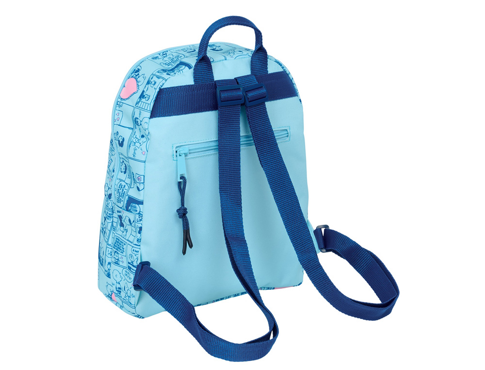 MINI MOCHILA SAFTA SNOOPY LOVE 300X250X130 MM