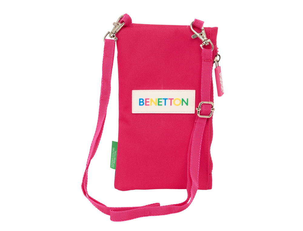 MONEDERO PORTAMOVIL SAFTA BENETTON CHERRY 190X100 MM