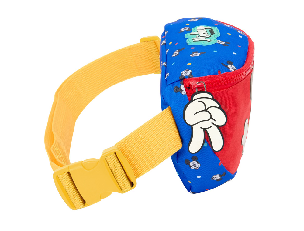 RIÑONERA SAFTA MICKEY MOUSE GOOD DAY 140X230X90 MM