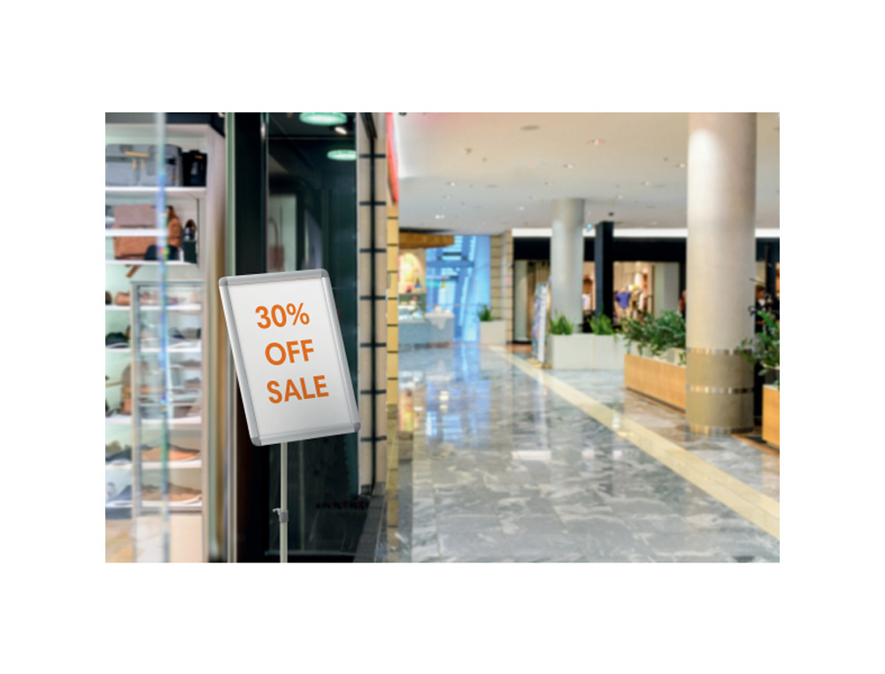 ATRIL DEL SUELO NOBO PREMIUN PLUS ALTURA AJUSTABLE HASTA 140 CM DIN A3