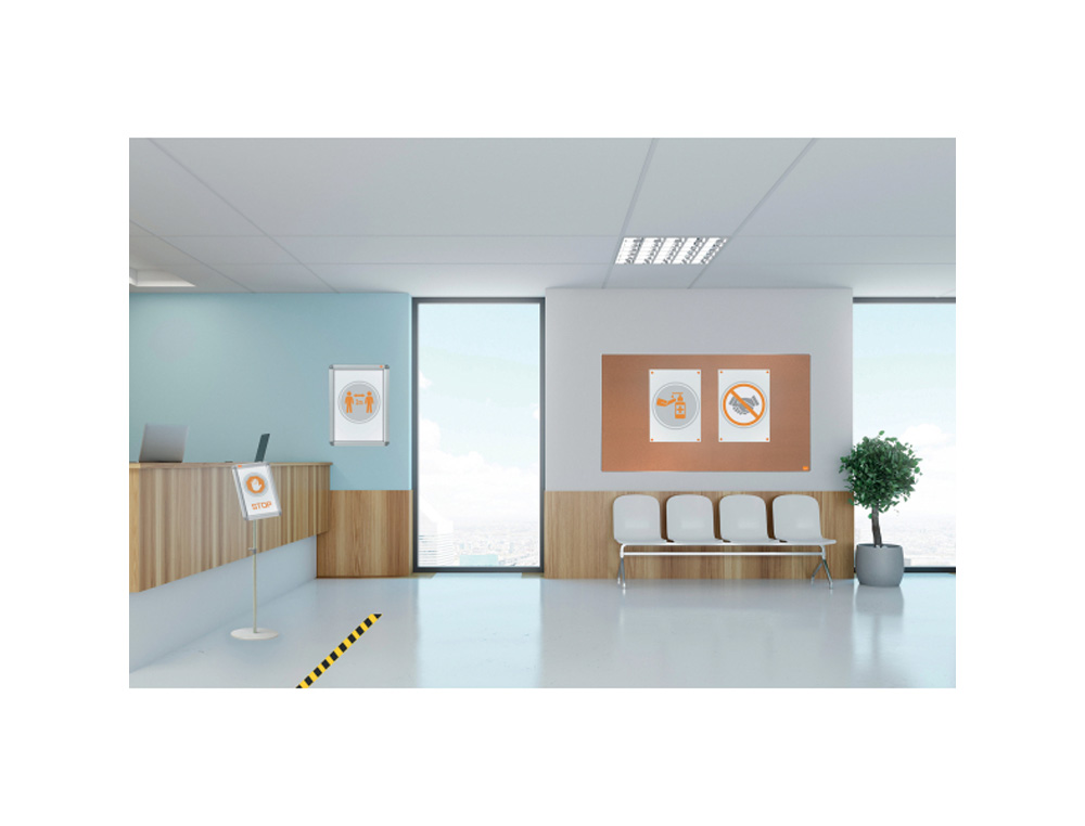 ATRIL DEL SUELO NOBO PREMIUN PLUS ALTURA AJUSTABLE HASTA 140 CM DIN A3