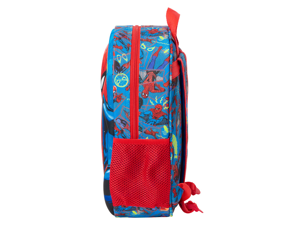 MOCHILA SAFTA 3D SPIDER-MAN 330X270X100 MM