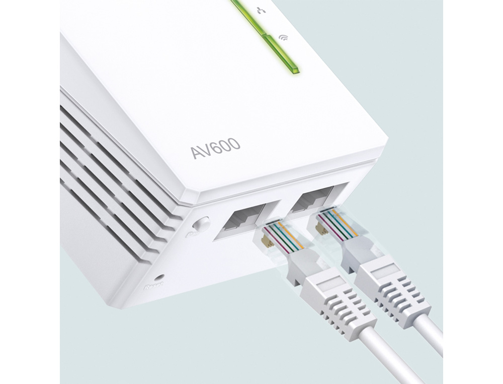 KIT EXTENSOR TP-LINK POWERLINE WIFI AV600 A 300 MBPS