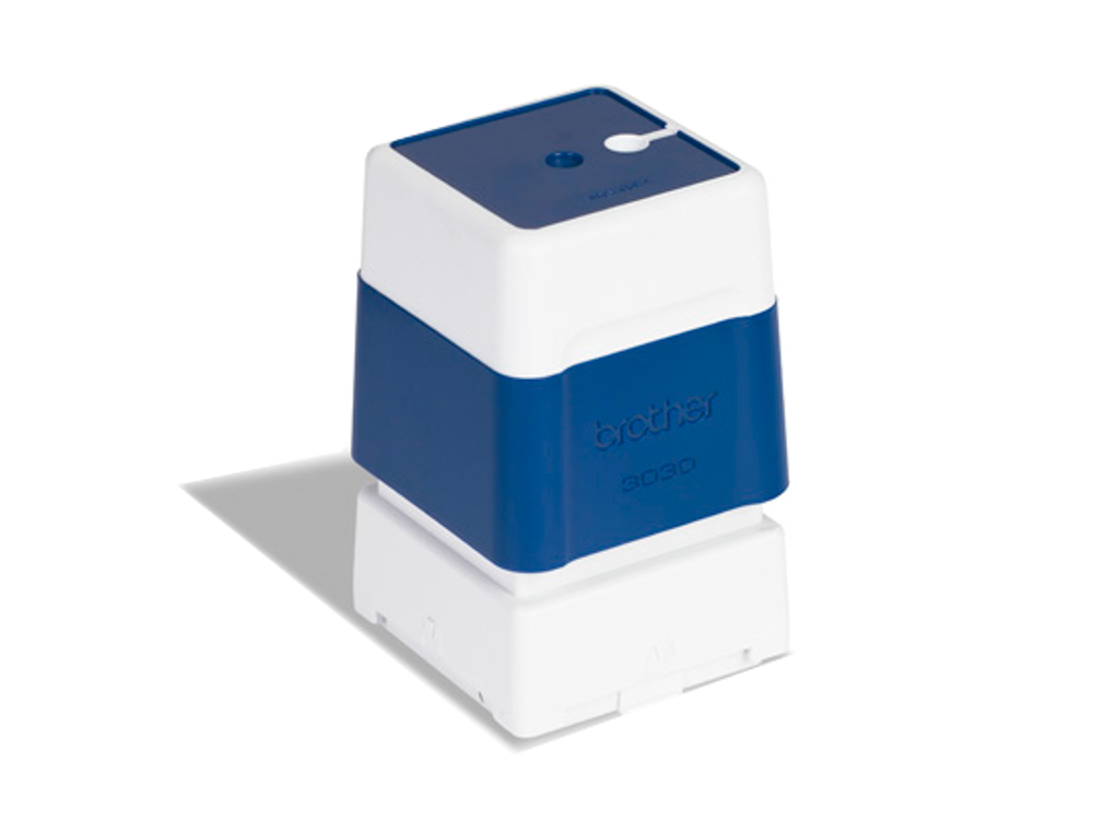 SELLO AUTOMATICO BROTHER 30 MM X 30 MM AZUL