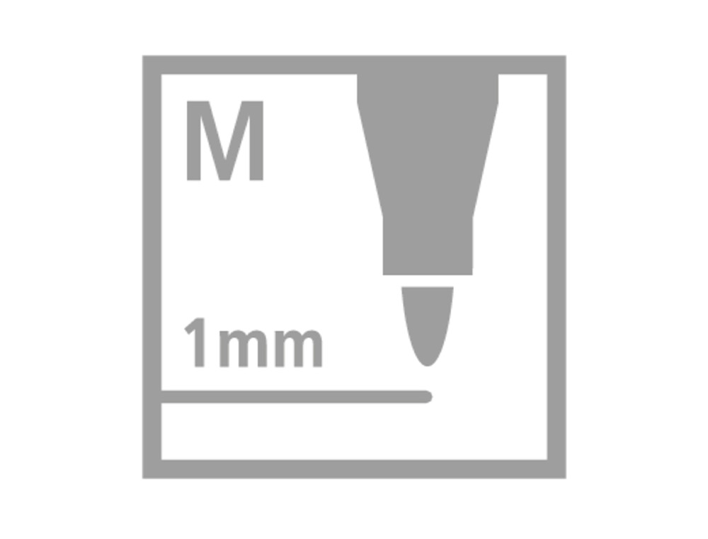 ROTULADOR STABILO ACUARELABLE PEN 68 MARRON PUNTA GRUESA 1MM
