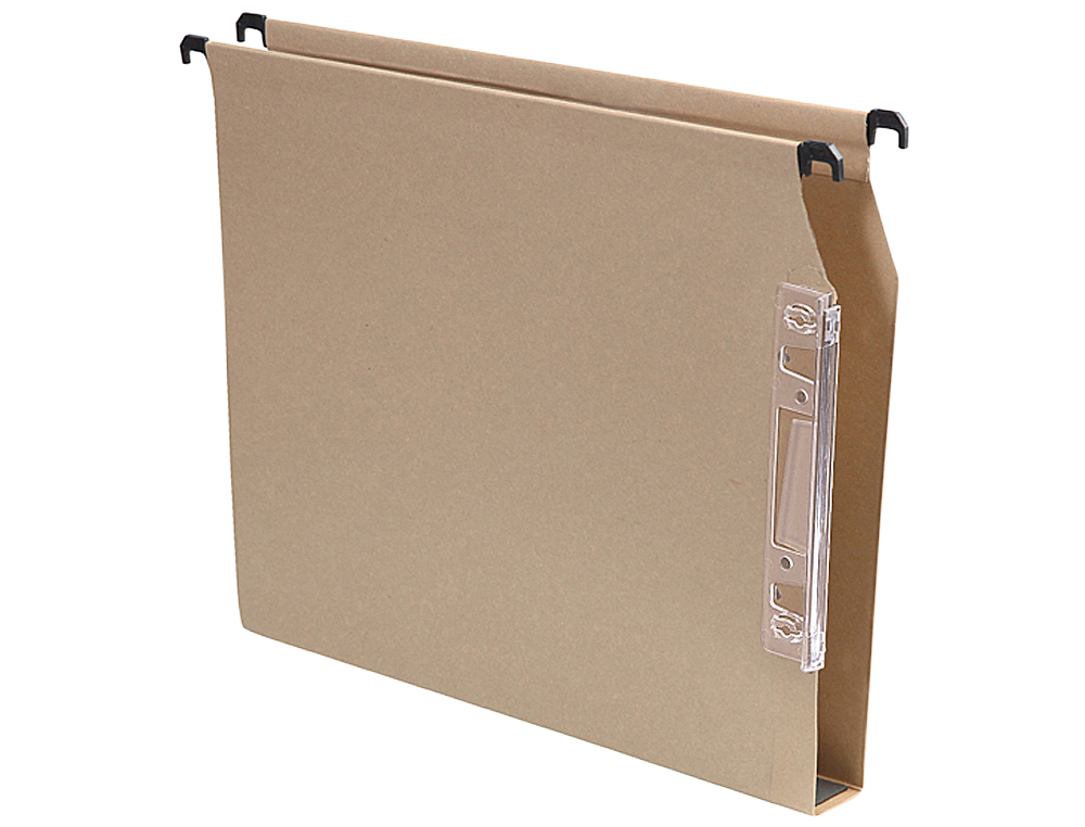 CARPETA COLGANTE FADE DIN A4 VISOR LATERAL 250X330X30 MM KRAFT