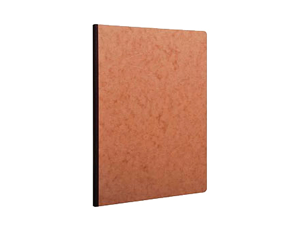 LIBRETA AGE-BAG TAPA CARTULINA LOMO COSIDO LISO 96 HOJAS COLOR HAVANA 210X297 MM
