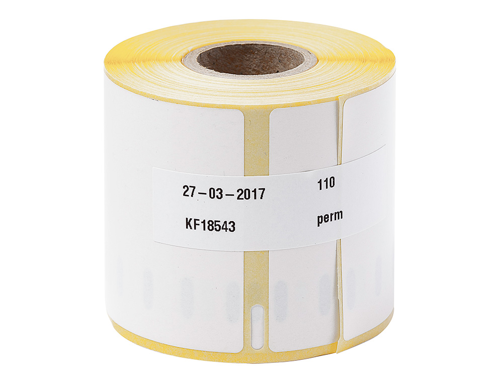 ETIQUETA ADHESIVA Q-CONNECT KF18543 COMPATIBLE DYMO 99019 TAMAO 54X190 MM CAJA CON 110 ETIQUETAS