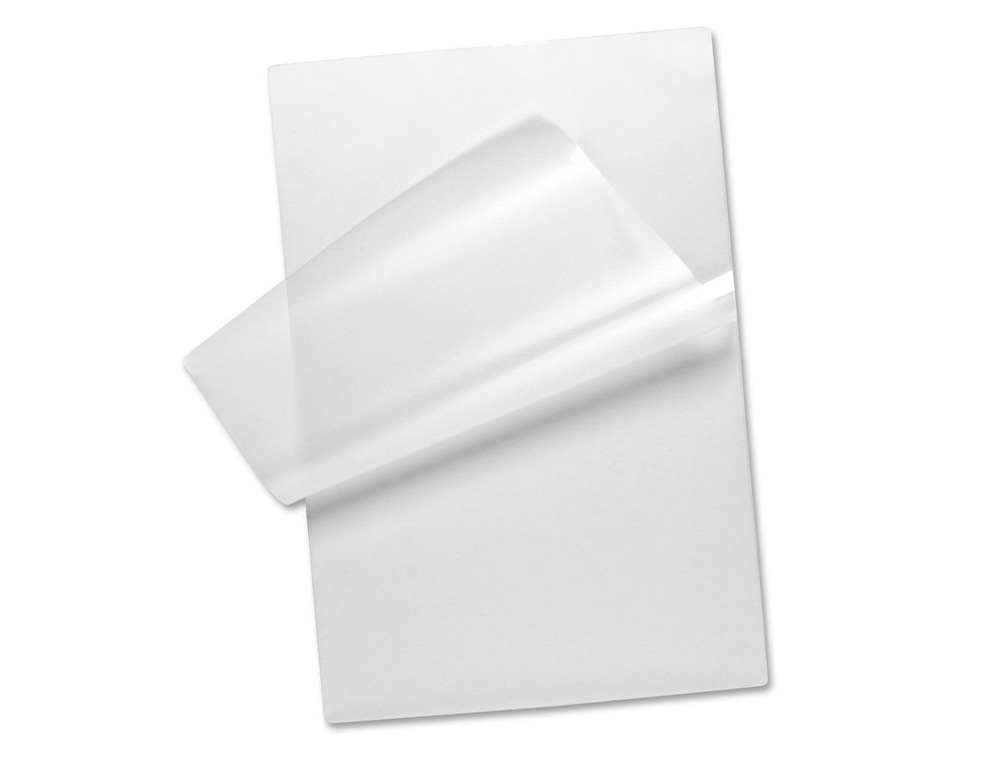 BOLSA DE PLASTIFICAR Q-CONNECT 303 X 216 MM 125 MC DIN A4 AUTOADHESIVAS CAJA DE 25 UNIDADES