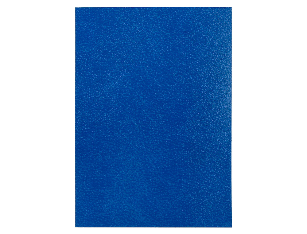 TAPA ENCUADERNACION LIDERPAPEL CARTON A4 1MM AZUL PAQUETE DE 50 UNIDADES