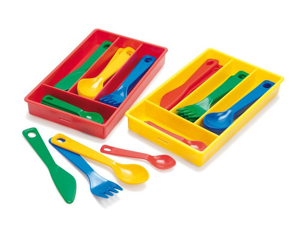 JUEGO DANTORY CUBERTERIA 4 SERVICIOS 17 PIEZAS 11,5X18,5X2,5 CM